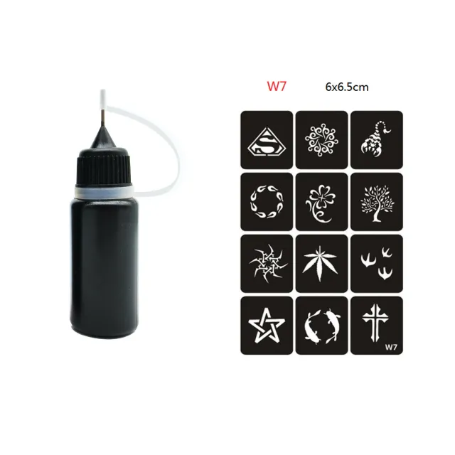 Tattoo stickers Black W7 - Shop at LoveMi
