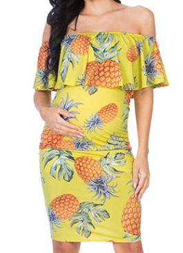 Womens Summer Fashion Off Shoulder dress