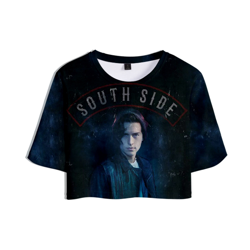 riverdale 3D color-printed T-shirt