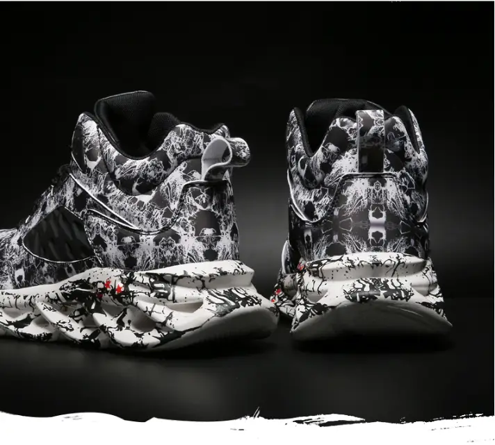 Net red shock-absorbing sneakers