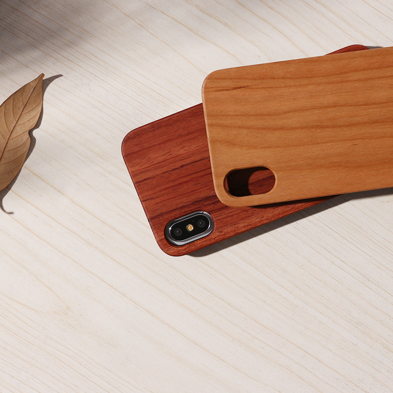 Compatible with Apple , Cherry wood phone case - Image 5