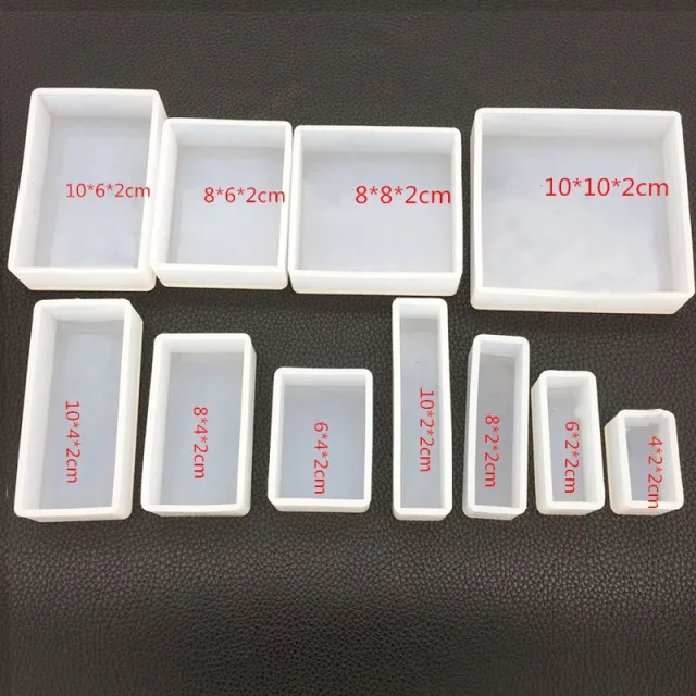 Rectangle Square Mold / TOOL 106 11Pcs - Shop at LoveMi