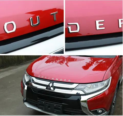 Front Letter Car Sticker Label