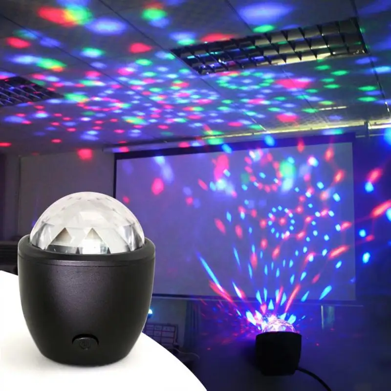 Led Crystal Magic Ball Light