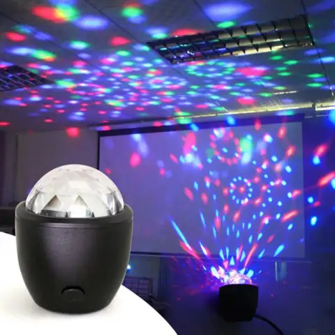 Led Crystal Magic Ball Light