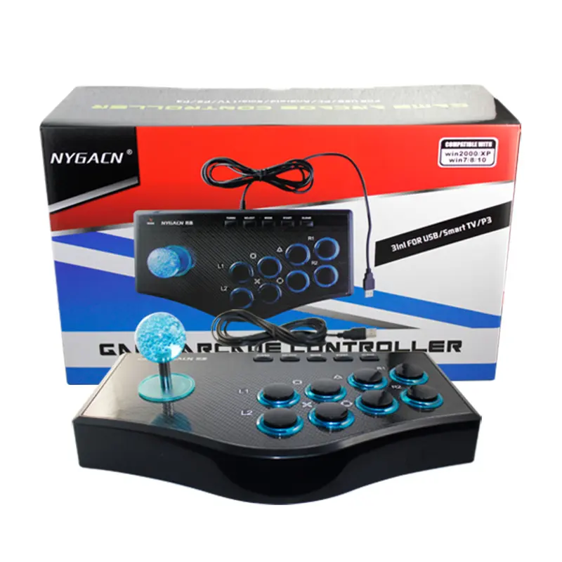 PS3 Projector Wired Arcade Joystick