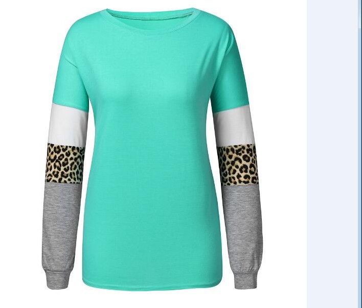 Title 3, Tricolor Leopard Sweatshirt