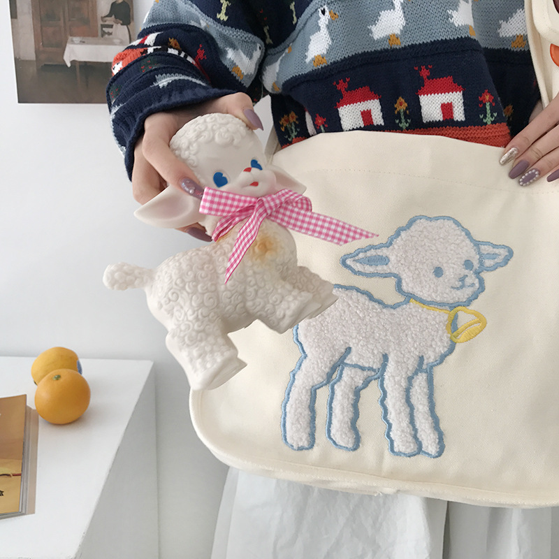 Canvas Cross-Body Bag, picture 4 of 5