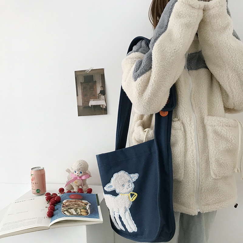 Canvas Cross-Body Bag, picture 3 of 5