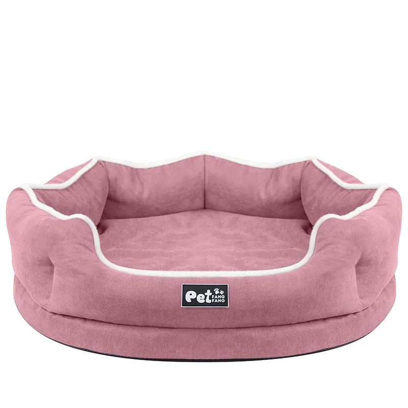 Warm sofa dog cushion - Pink