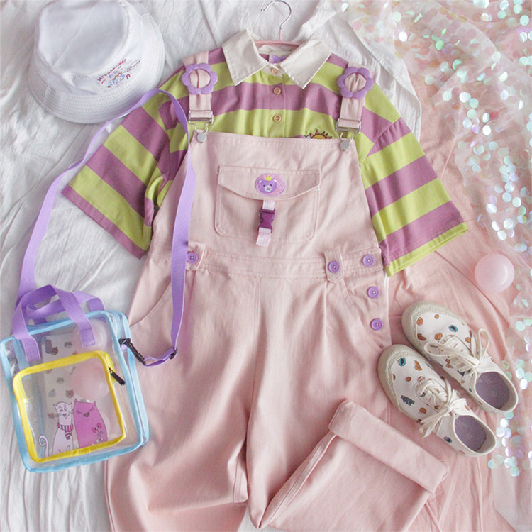 Pink Bib Pants