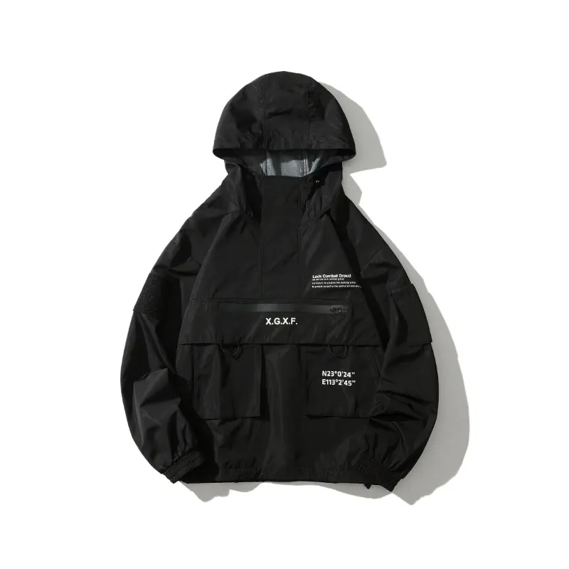 Multi Pocket Tactical Function Assault Jacket Overalls Men's