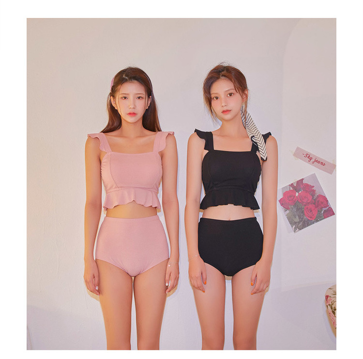 Japanese split cover belly girlfriend swimwear