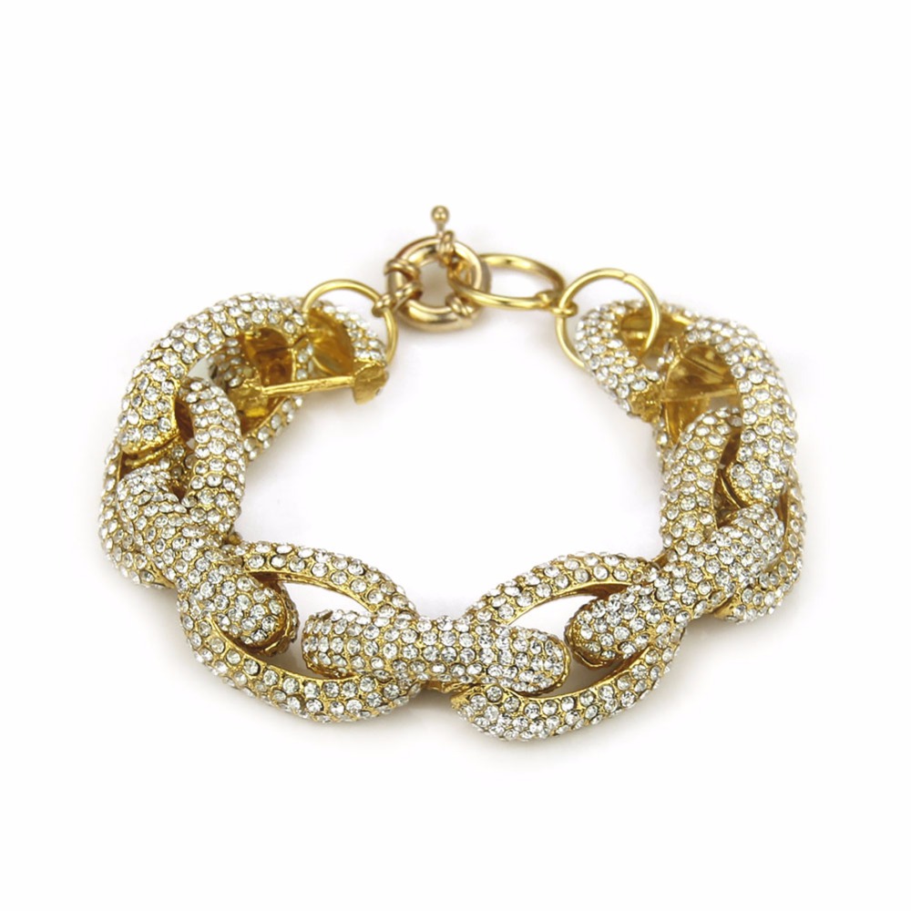 Colorful diamond bracelet