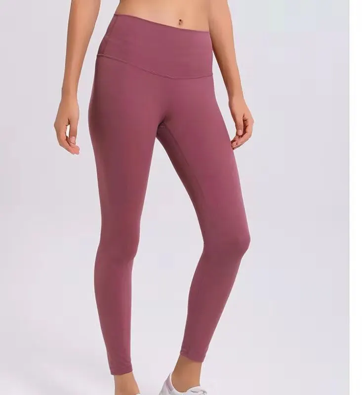Fitness yoga pants - Wine