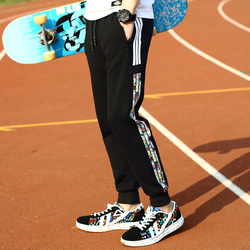 Slim harem pants tide thin casual pants