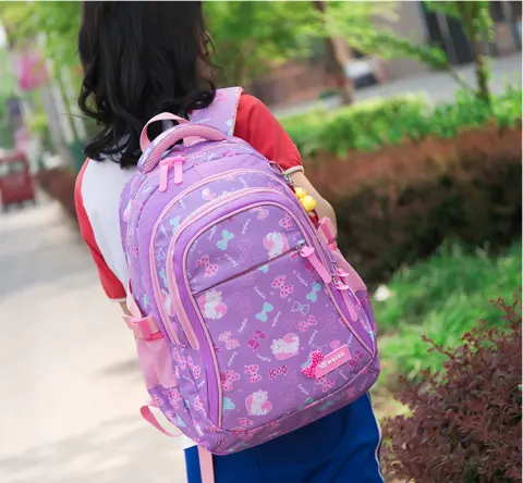 Printed Backpack