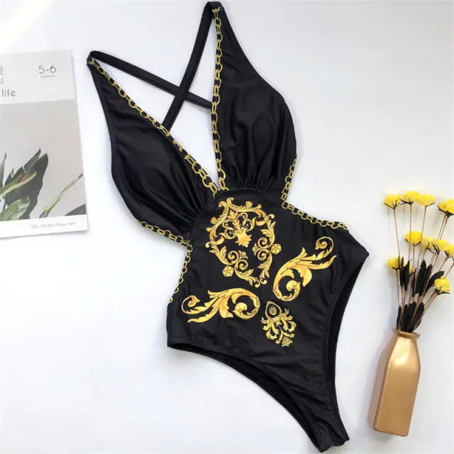 Women's bikini with chain print A M - Shop at LoveMi