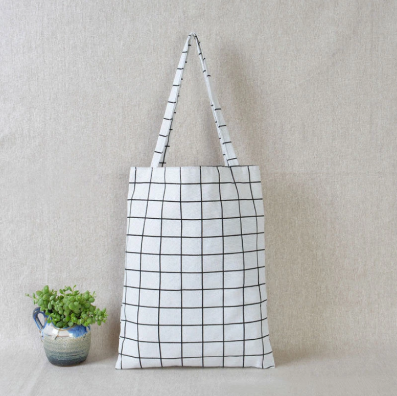 Title 3, Cotton linen bag tote