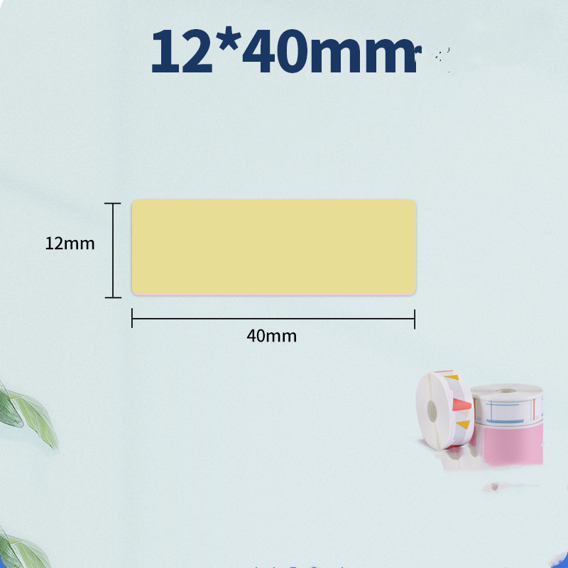 Термобумага для этикеток чистого цвета