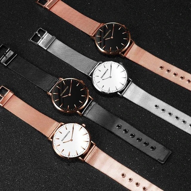 Fashion alloy quartz watch