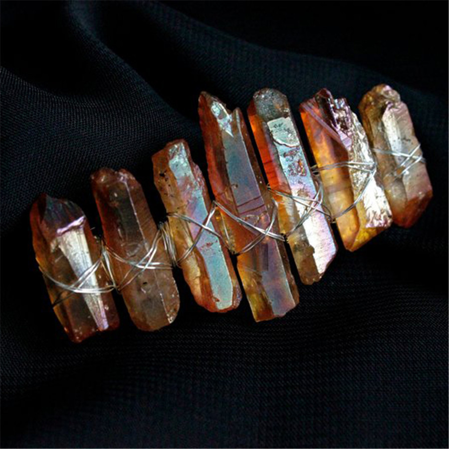 Classic Hair Clip Handmade Gems Brown - Shop at LoveMi
