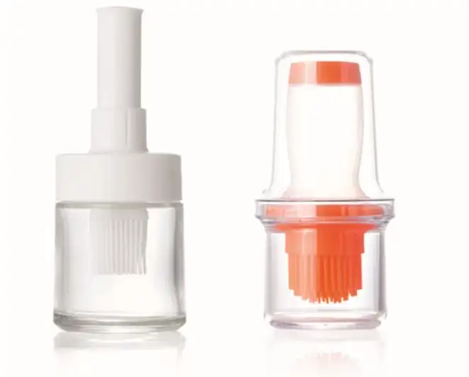 Oil Brush and Bottle