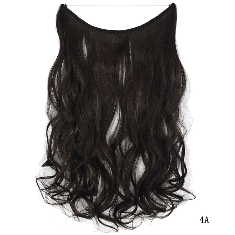 Extensiones de cabello Secret Fish Line postizos sedosos rectos sintéticos 22 pulgadas - Imagen 14 de 17