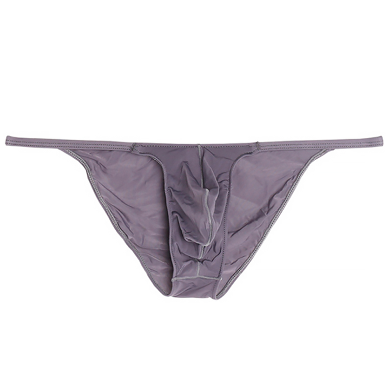 Thin-band high fork men's briefs narrow hip bikini bottoms