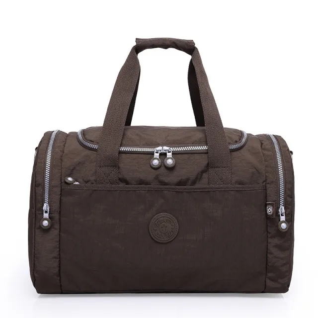 Portable leisure travel bag Coffee - Shop at LoveMi