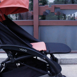 Baby carriage extension pedal in Black