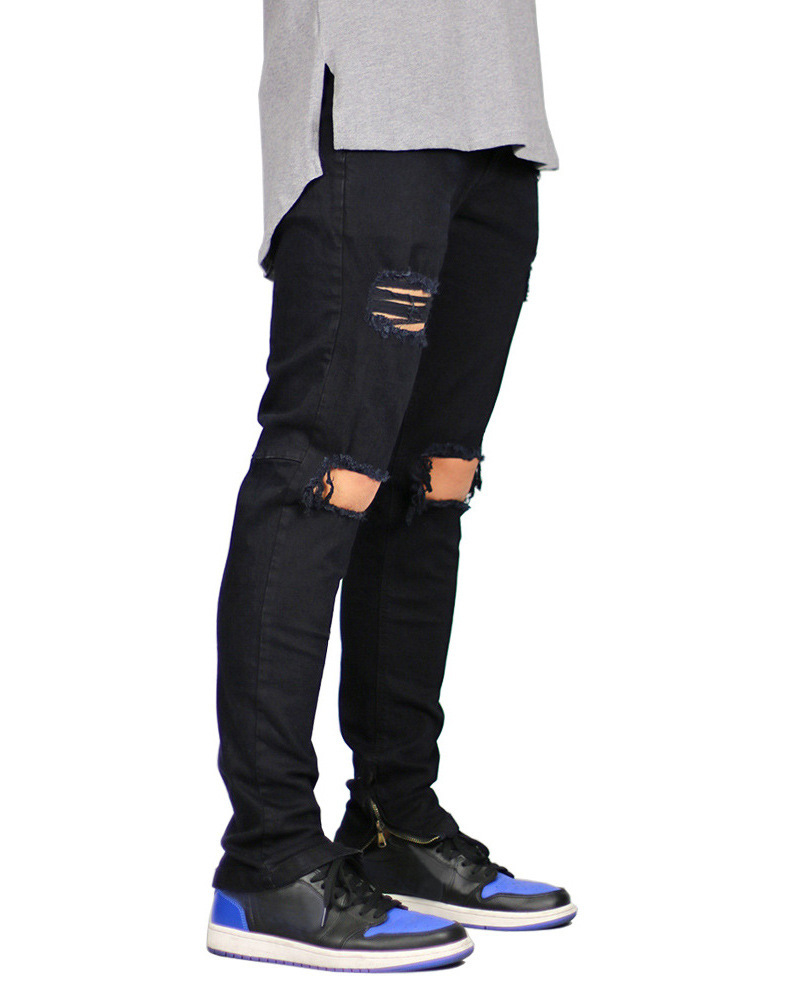 Men's Ripped Slim Jeans