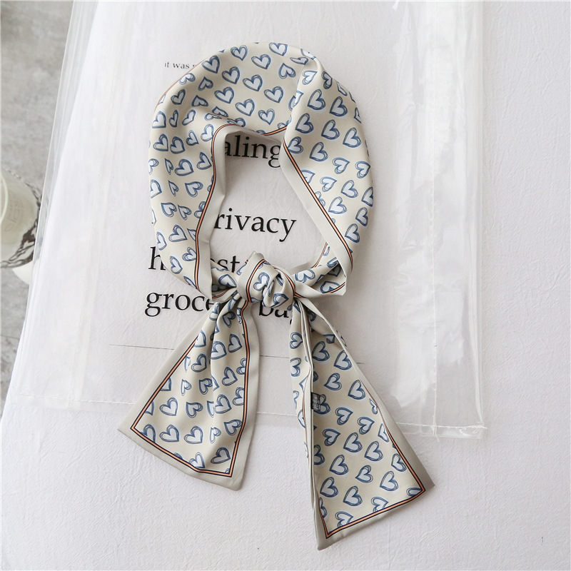 Double-sided small scarf