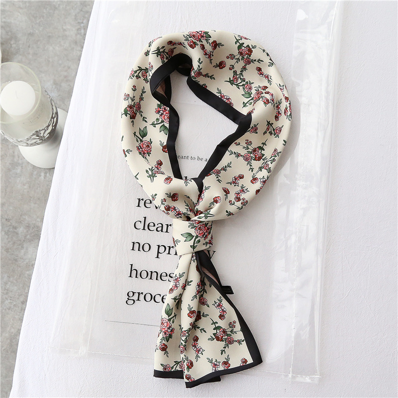 Long wave casual small scarf