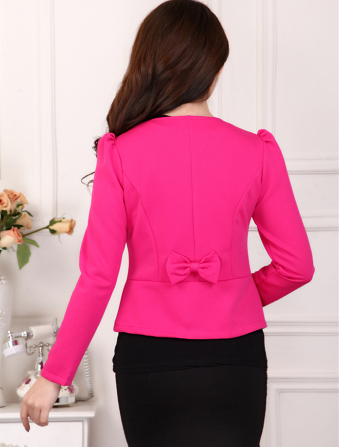 Long sleeve slim suit