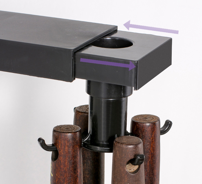 Telescopic storage hook