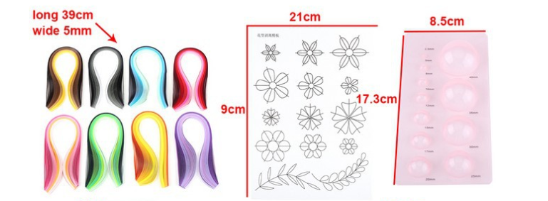 Набор для рукоделия из бумаги для начинающих