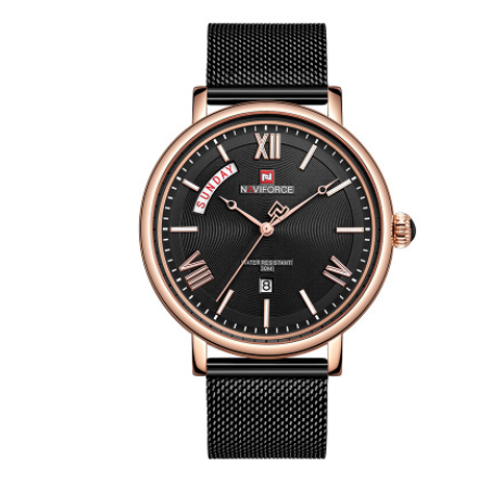 Thin Mesh Quartz Watch