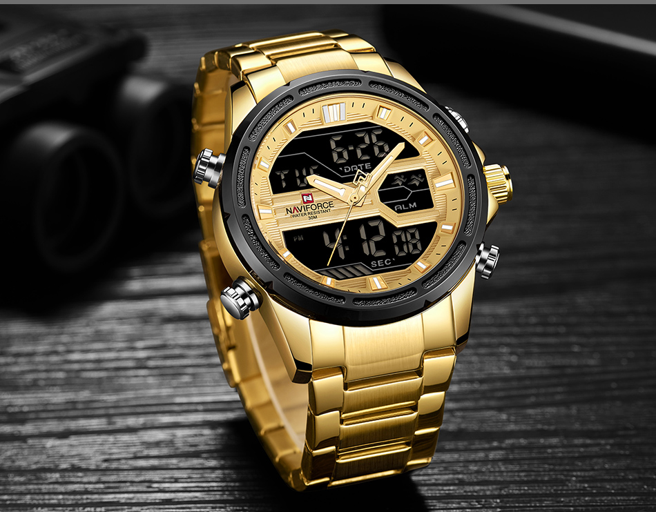 Quartz Waterproof Sports Electronic Men's Watch