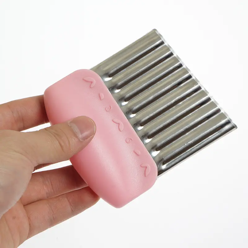 Wave cutter DIY salad baking