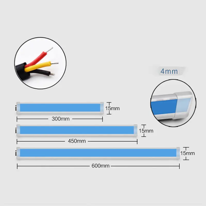 Car Light Turn Signal Led Strip Daytime