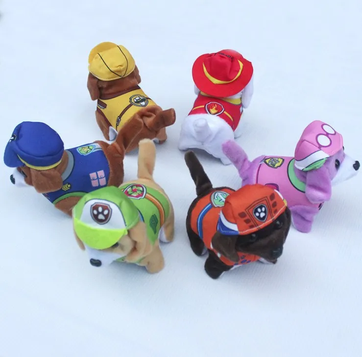 Electronic robot dog simulation teddy walking rope puppy – image 5