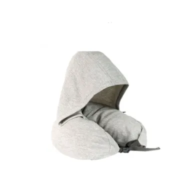 U-shaped pillow latex neck pillow - Grey B