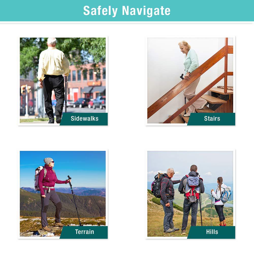 Революционная складная трость для ходьбы