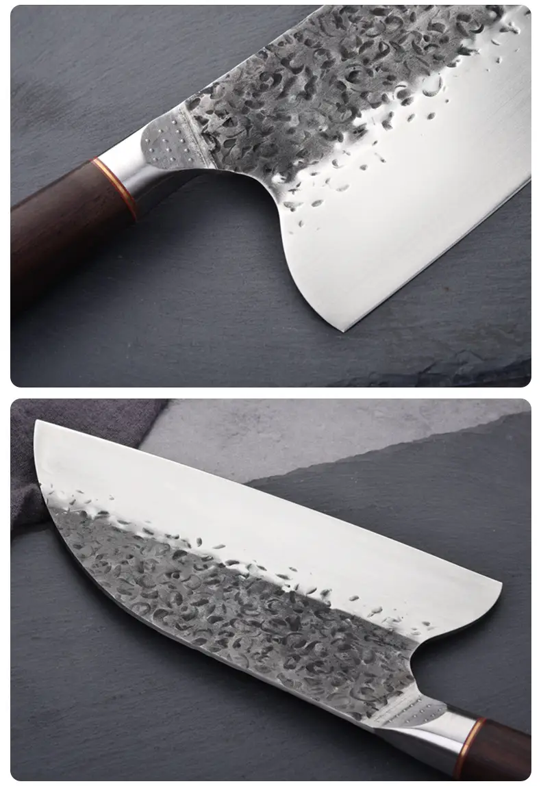 Ebony Hand Meat Cleaver