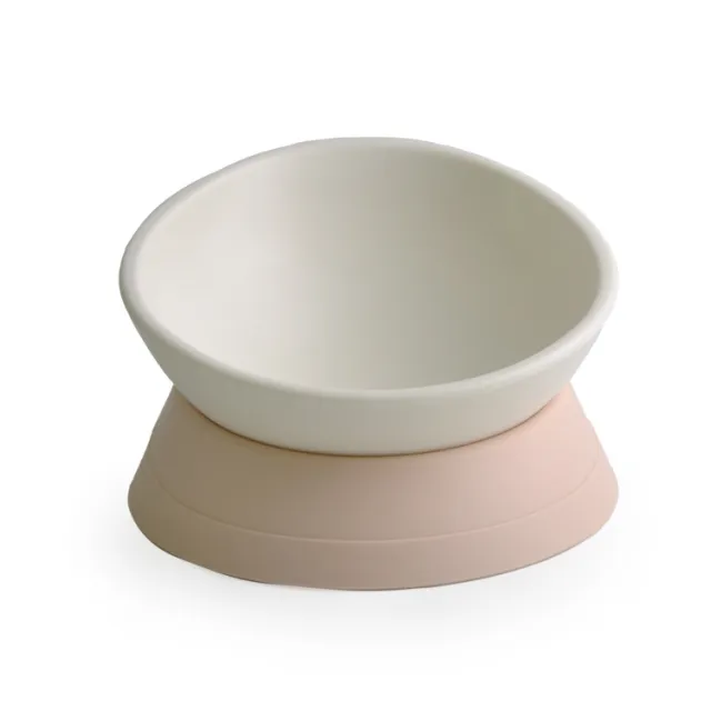 Tilt cat bowl White - Shop at LoveMi