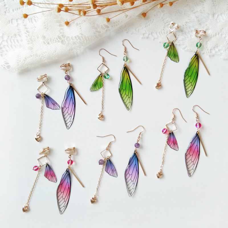 Cicada Wing Earrings