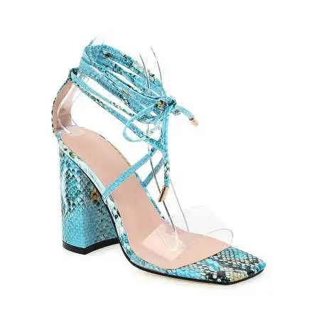 Strappy Heel Sandals Green - Shop at LoveMi