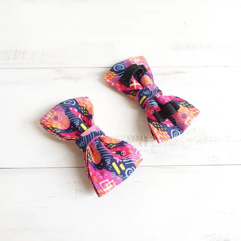 Dog collar flower bow