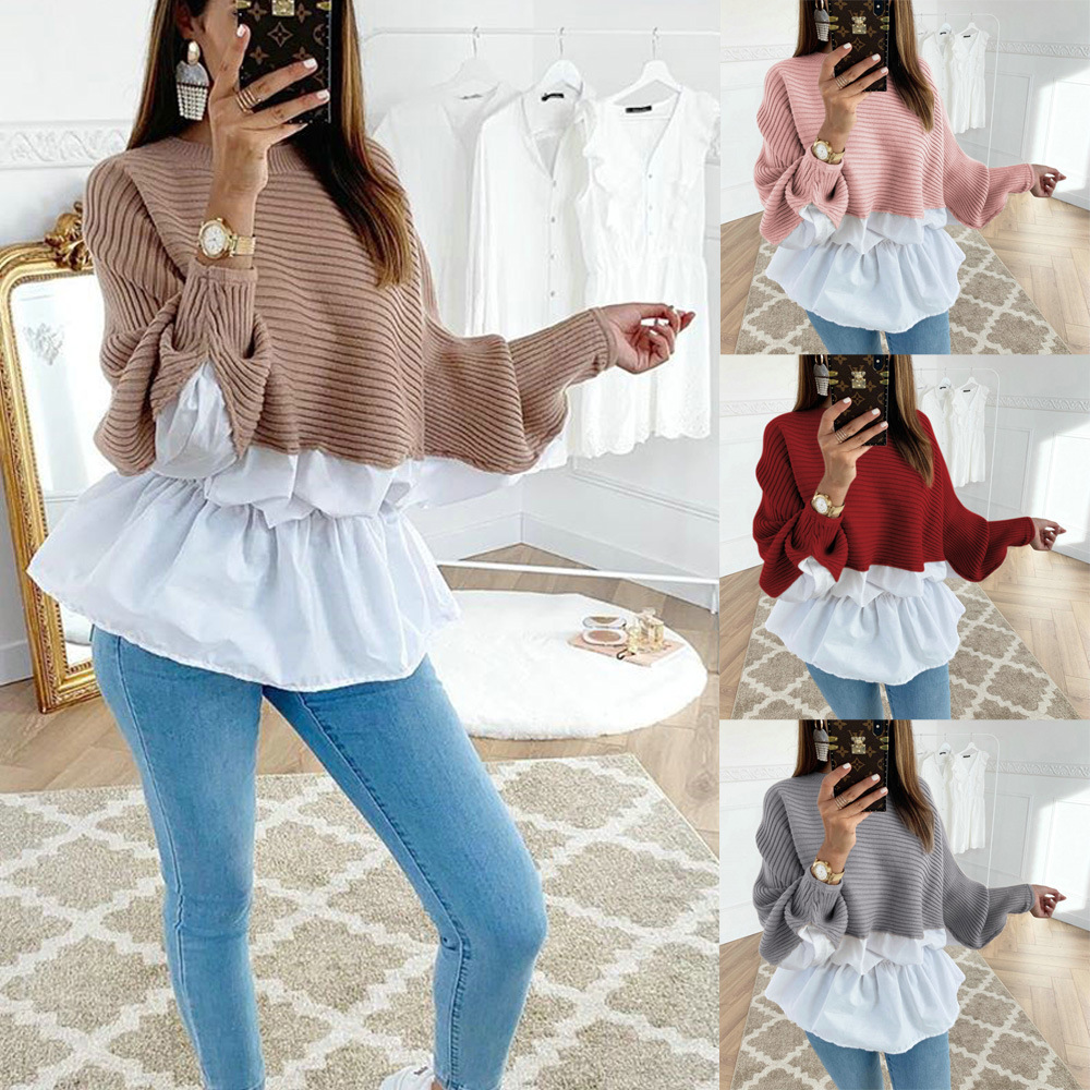 Fashion sexy waist color matching long sleeves